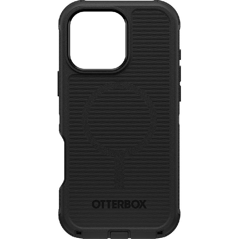 OtterBox Defender Series Back Cover Mobile Case with MagSafe, for iPhone 16 Pro Max, Black