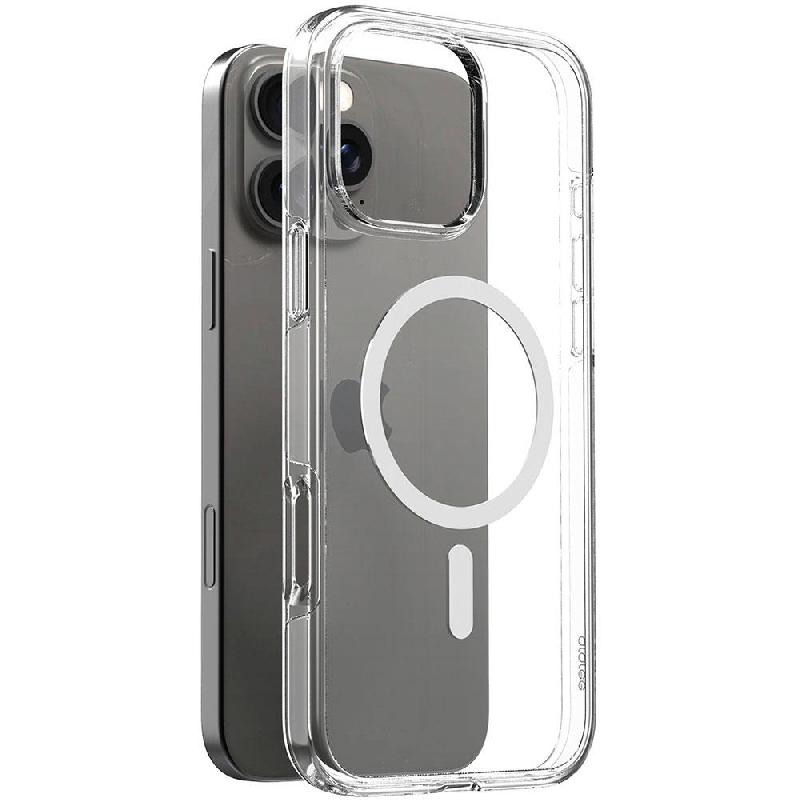 Araree Duple M Back Cover Mobile Case with MagSafe, for iPhone 16 Pro Max, Clear