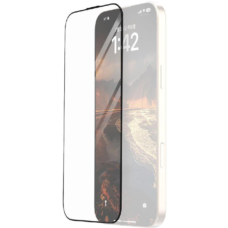 Araree Core 9H Hardness Tempered Glass Smartphone Screen Protector, for iPhone 16 Pro Max, Round Edge