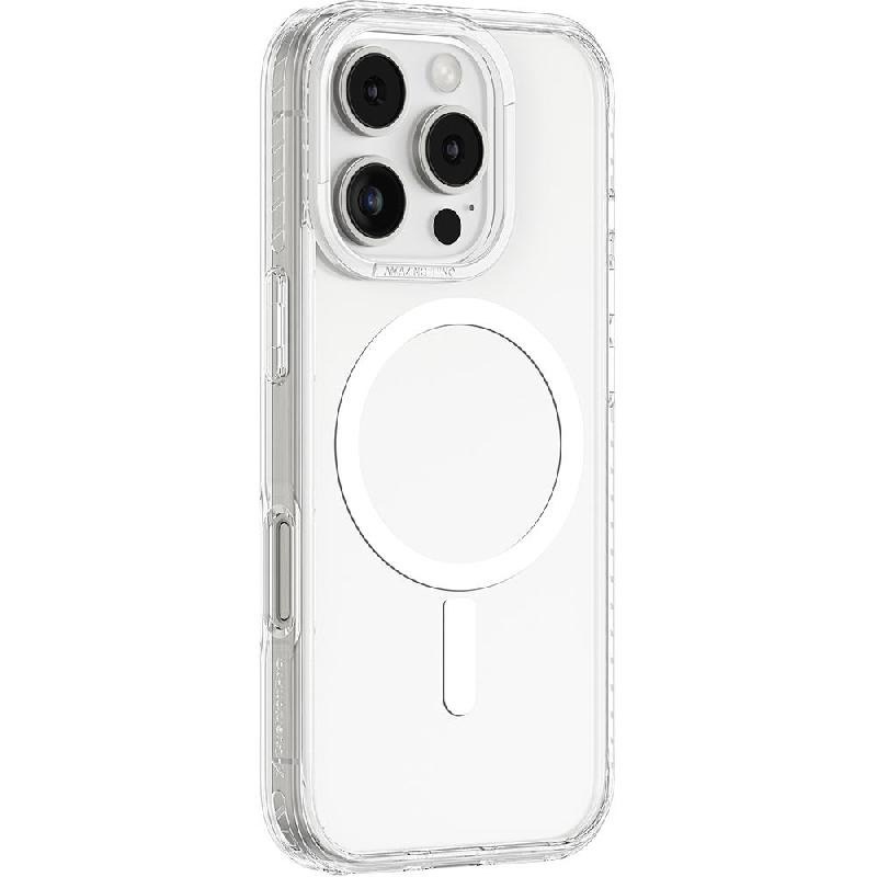 Amazing Thing TITAN PRO MAG Back Cover Mobile Case with MagSafe, for iPhone 16 Pro Max, Clear