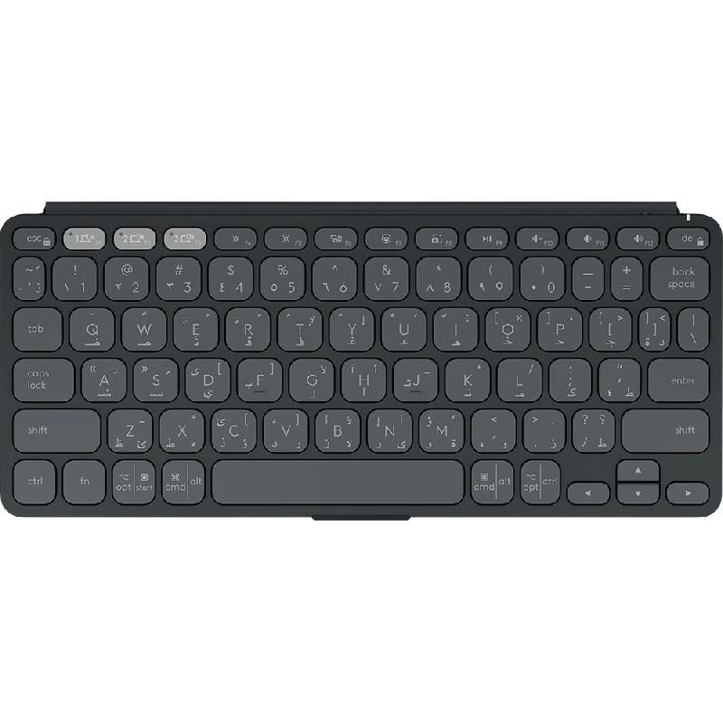 Logitech Tablet Keyboard Case, Magnetic Attachment, for iPad 10.9 10th Gen, Oxford Grey