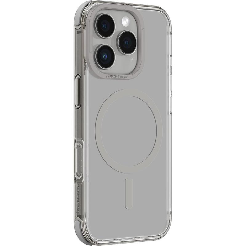 Amazing Thing Omni Mag Back Cover Mobile Case with MagSafe, for iPhone 16 Pro Max, Grey