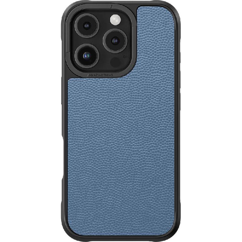 Amazing Thing Glamour Mag Back Cover Mobile Case with MagSafe, for iPhone 16 Pro Max, Besta Blue — 2