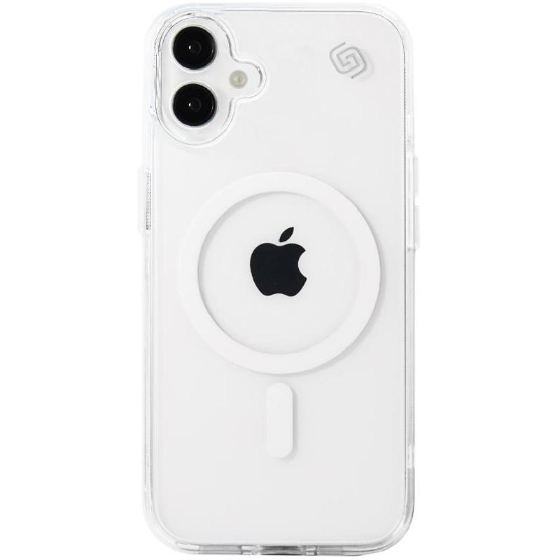 Grip2u Base Back Cover Mobile Case with MagSafe, for iPhone 16 Plus, Clear