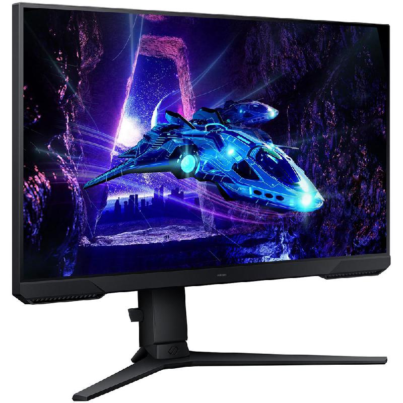 Samsung Odyssey 24" Gaming Monitor, LED, FHD (Full HD), 180 Hz, 1ms (MPRT), Black