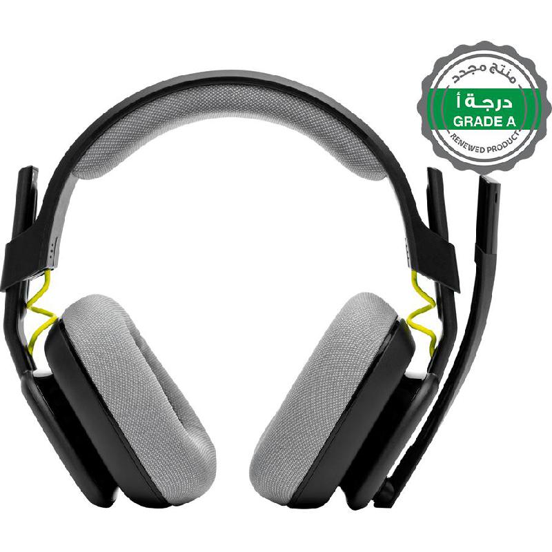 Renewed Grade A Astro A10 Gaming Headset, Wired, 3.5 mm Connector, Rotating Microphone, Salvage Black