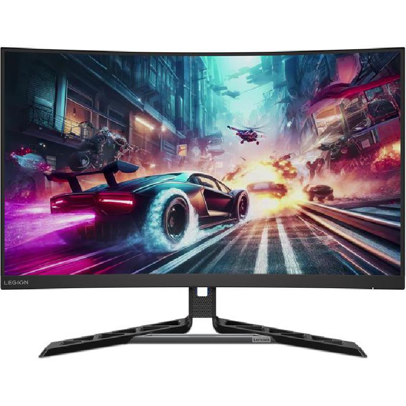 Lenovo Legion R32qc-30 32" Gaming Monitor, WLED, LED, 180 Hz, 0.5ms (MPRT), Built-in Dual Speaker (2 X 3W), Raven Black