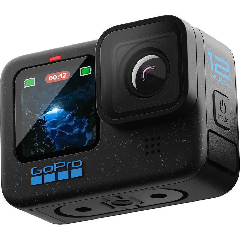 GoPro Hero12 Action Cam, 4K 3840 X 2160p, Black