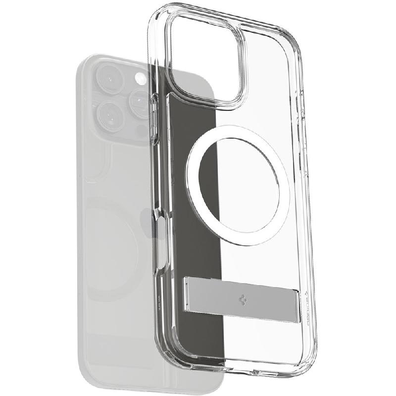 Spigen Slim Armor Essential S Back Cover Mobile Case with MagSafe, for iPhone 16 Pro, Clear