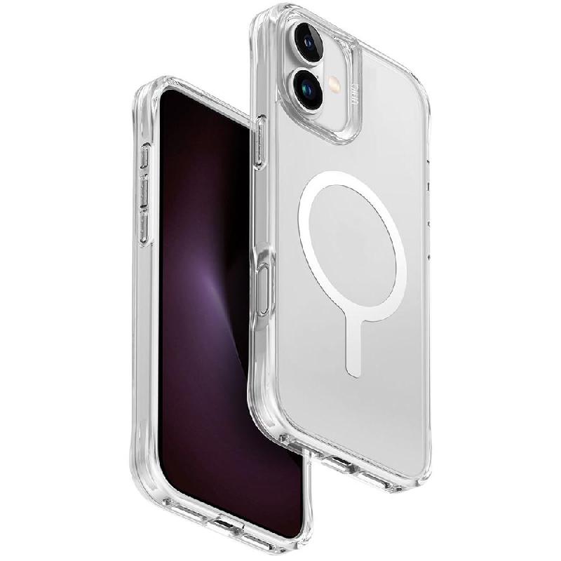 Uniq LifePro Xtreme Back Cover Mobile Case with MagSafe, for iPhone 16 Plus, Frost Clear — 2