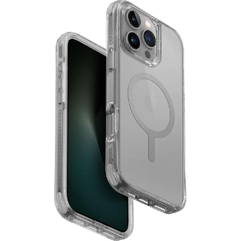 Uniq Combat Back Cover Mobile Case with MagSafe, for iPhone 16 Pro, Stone Grey — 2