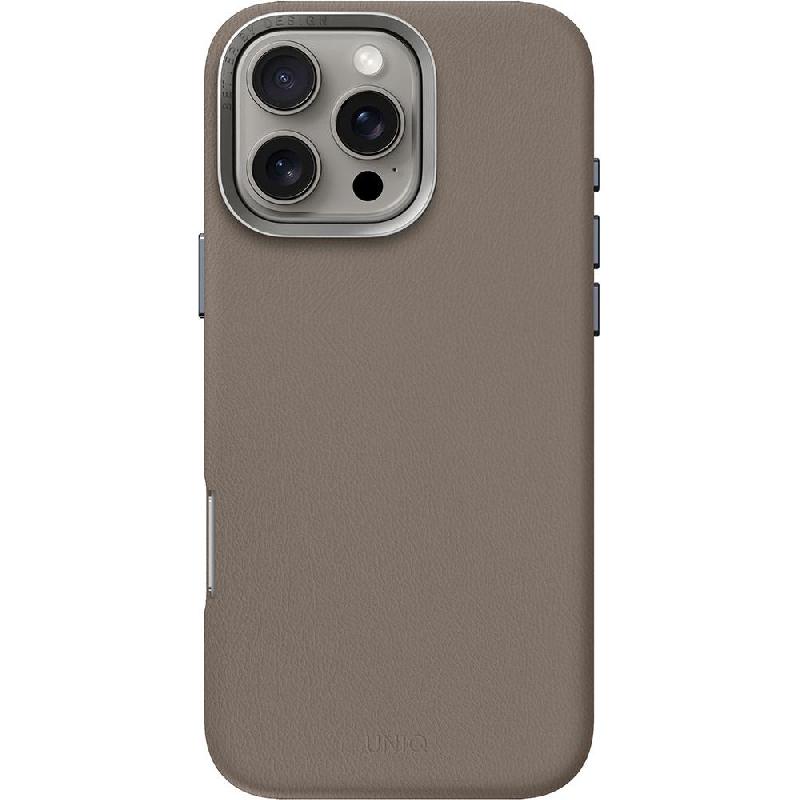 Uniq Lyden Back Cover Mobile Case, for iPhone 16 Pro, Grey