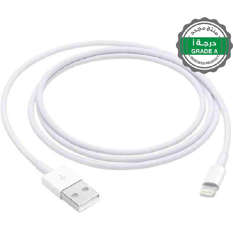 Renewed Grade A Apple Cable Lightning Lightning to USB 2.0, Sync & Charge Cable, 1.00 m ( 3.28 ft ), White