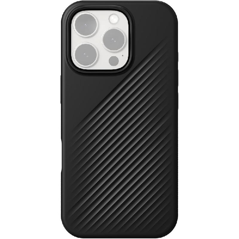 Zagg Luxe Snap Back Cover Mobile Case with MagSafe, for iPhone 16 Pro Max, Black