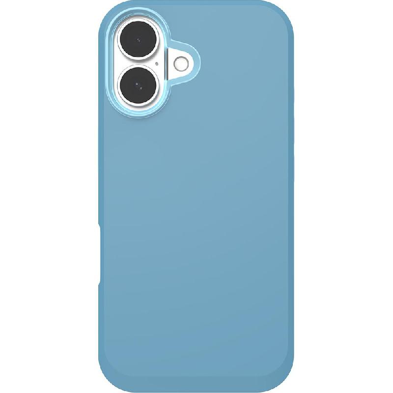 Zagg SoHo Snap Back Cover Mobile Case with MagSafe, for iPhone 16 Plus, Blue
