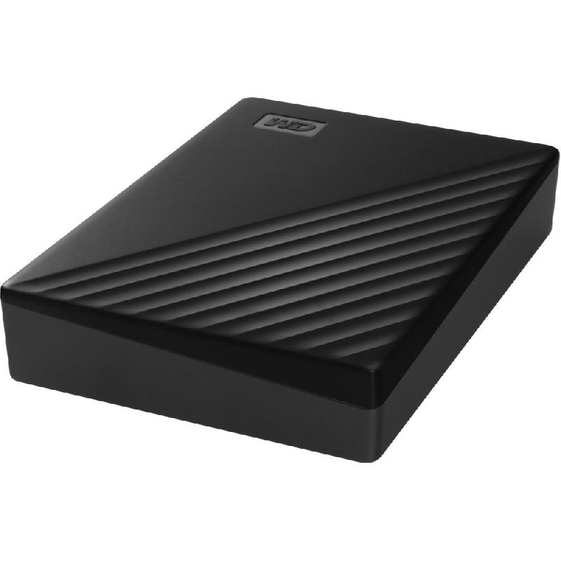 WD My Passport Portable Hard Disk Drive, 6 TB, Black