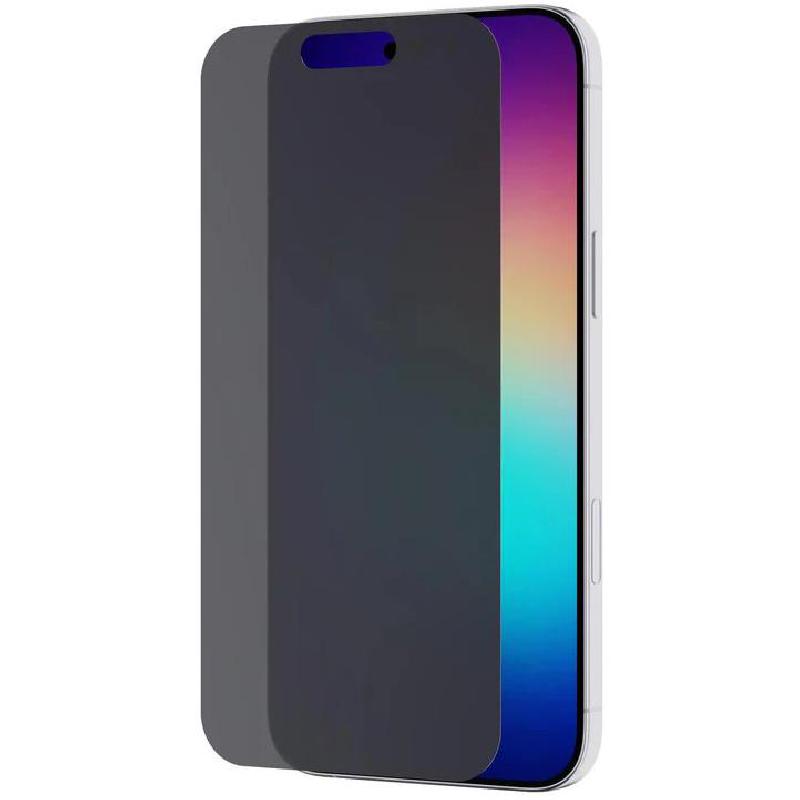 Tech21 FlexGlass Smartphone Screen Protector, for iPhone 16 Pro Max, Tempered Glass, Privacy