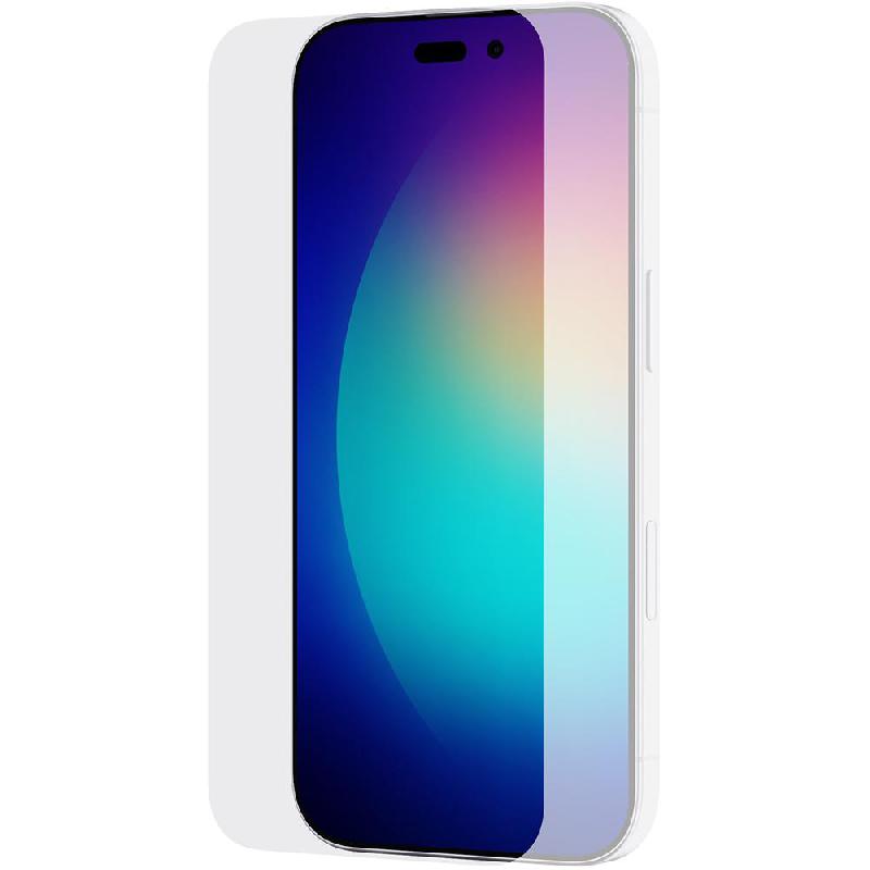 Tech21 FlexGlass Ultra Smartphone Screen Protector, for iPhone 16 Pro, Tempered Glass, Clear