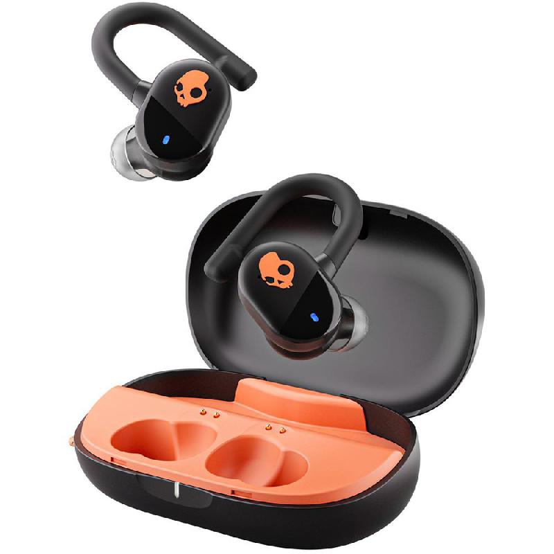 Skullcandy Push Play Active Earbuds, Bluetooth, USB-C (Charging), Built-in Microphone, Black