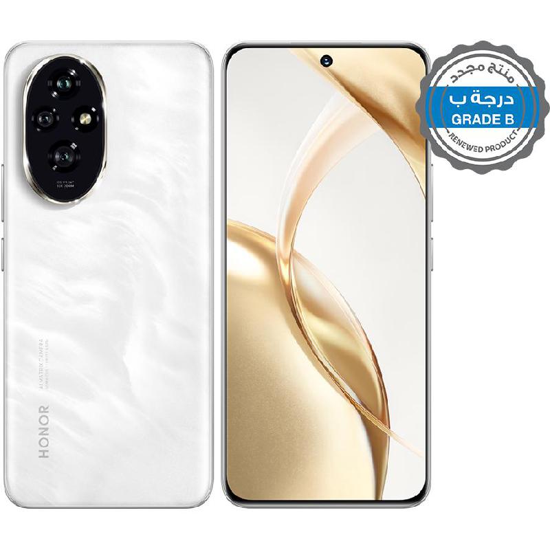 Renewed Grade B Honor 200, 256 GB, Moonlight White, 5G