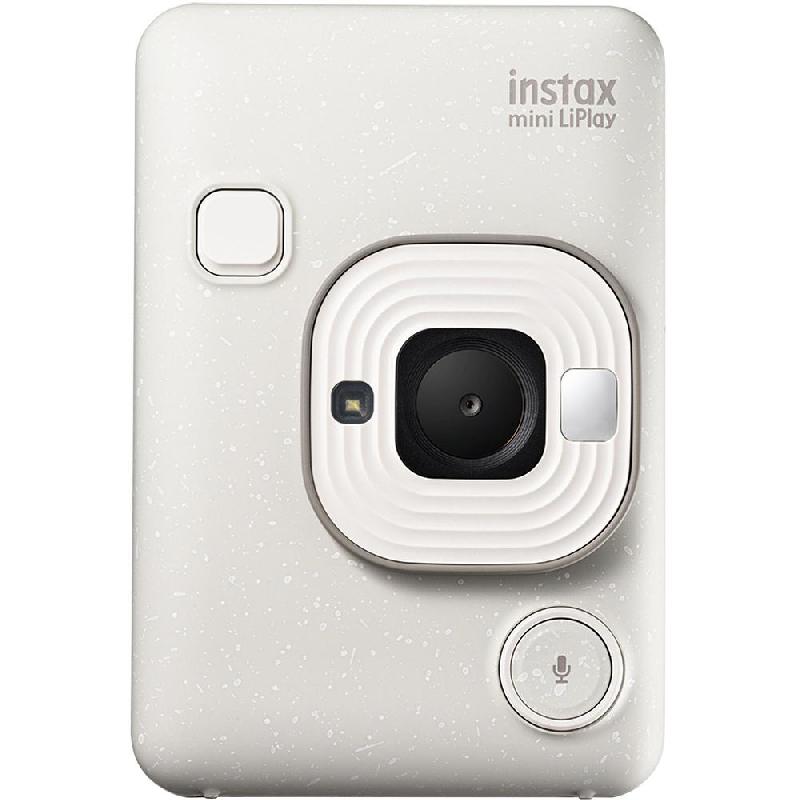 Fuji Instax mini LiPlay Instant Film Camera, Bluetooth, Misty White