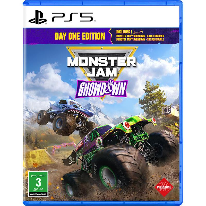 Monster Jam Showdown - Day One Edition, PlayStation 5 (Games), Racing, Blu-ray Disc