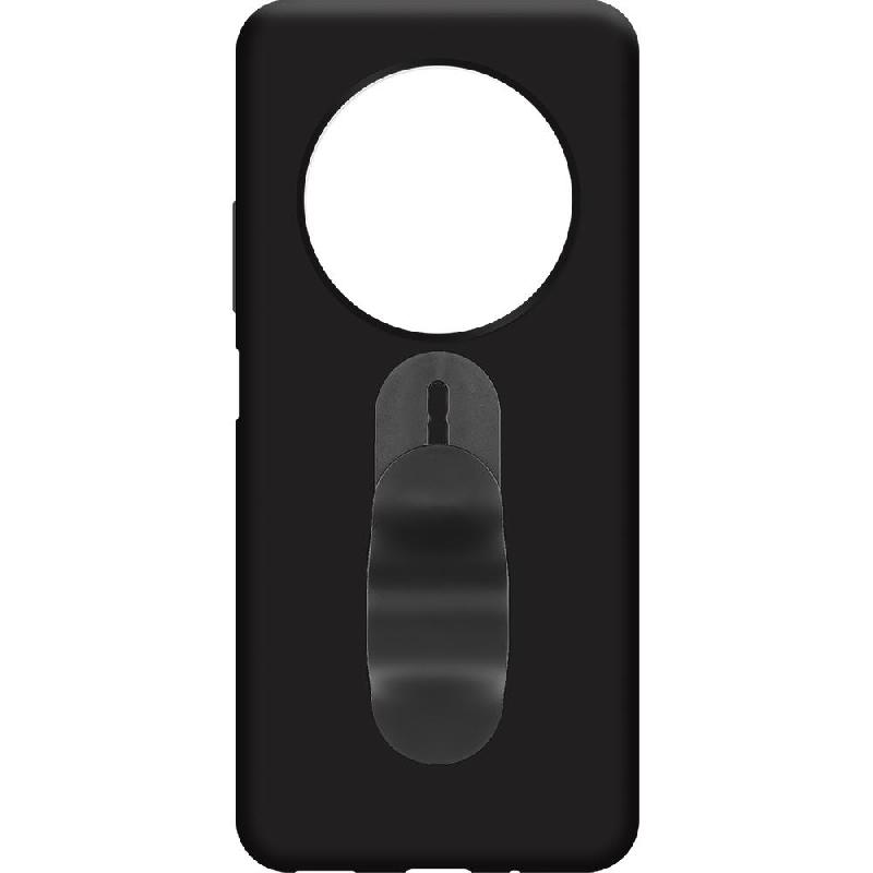 Just in Case Soft TPU Back Cover Mobile Case with Strap, for Xiaomi Redmi 14C, Black