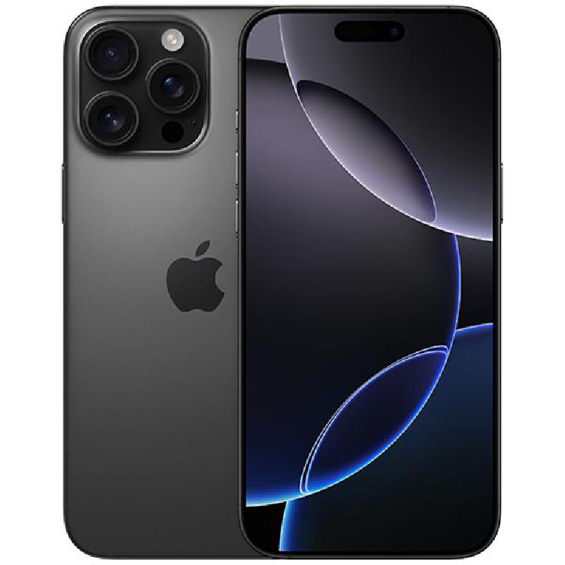 Apple iPhone 16 Pro Max, 512 GB, Black Titanium, 5G, Apple A18 Pro