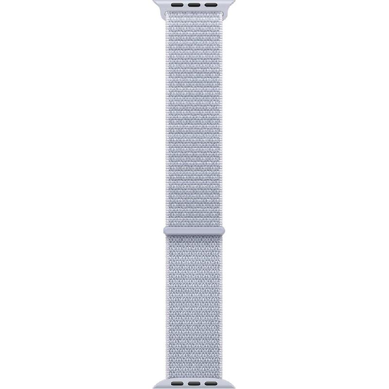 Apple Sport Loop Wrist Strap, for Apple Watch Ultra 2/Watch Series 10 46/Watch Series 9 45/Watch SE 44, Nylon Weave (Double-Layer), Blue Cloud