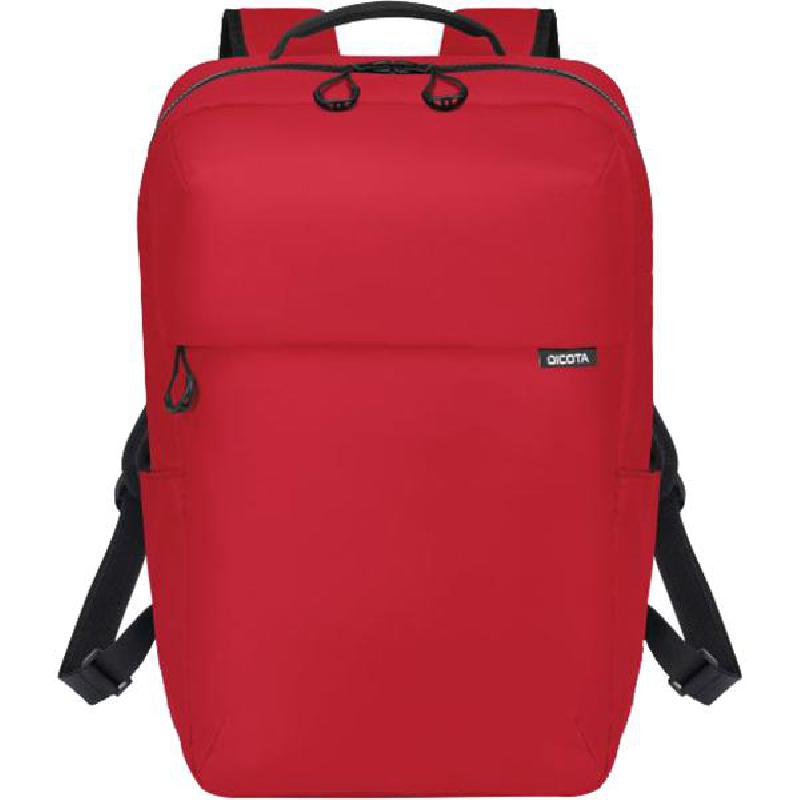 Dicota COMMUTER Laptop Backpack, for 16" (Device), Red