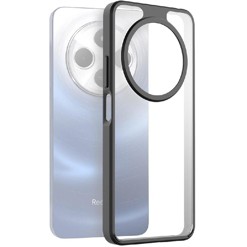 Araree Duple Back Cover Mobile Case, for Xiaomi Redmi 14C, Clear/Black