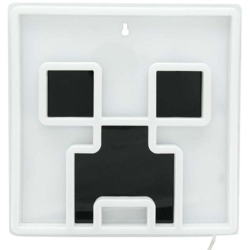 Paladone Minecraft LED Neon Light, Minecraft Logo, Clear