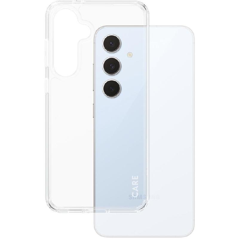PanzerGlass HardCase Back Cover Mobile Case, for Samsung Galaxy S24 FE 5G, Clear