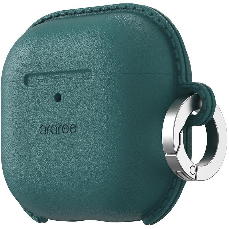 Araree POPS Earbuds Case, for Apple AirPods 4, Forest Blue