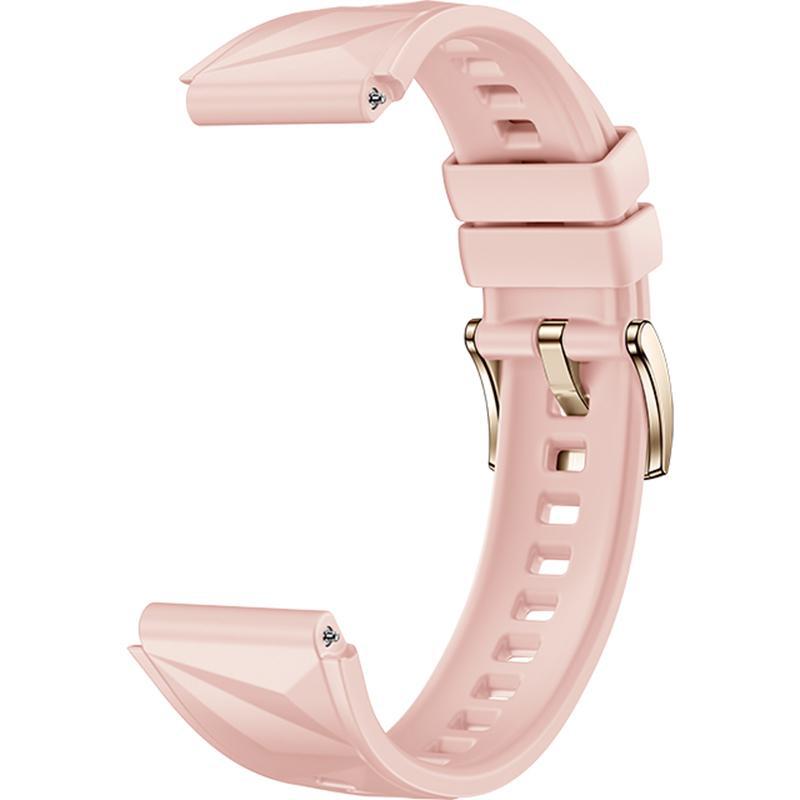 Huawei Wrist Strap, for Huawei Watch GT 5 Pro 42, Fluoroelastomer Strap, Pink