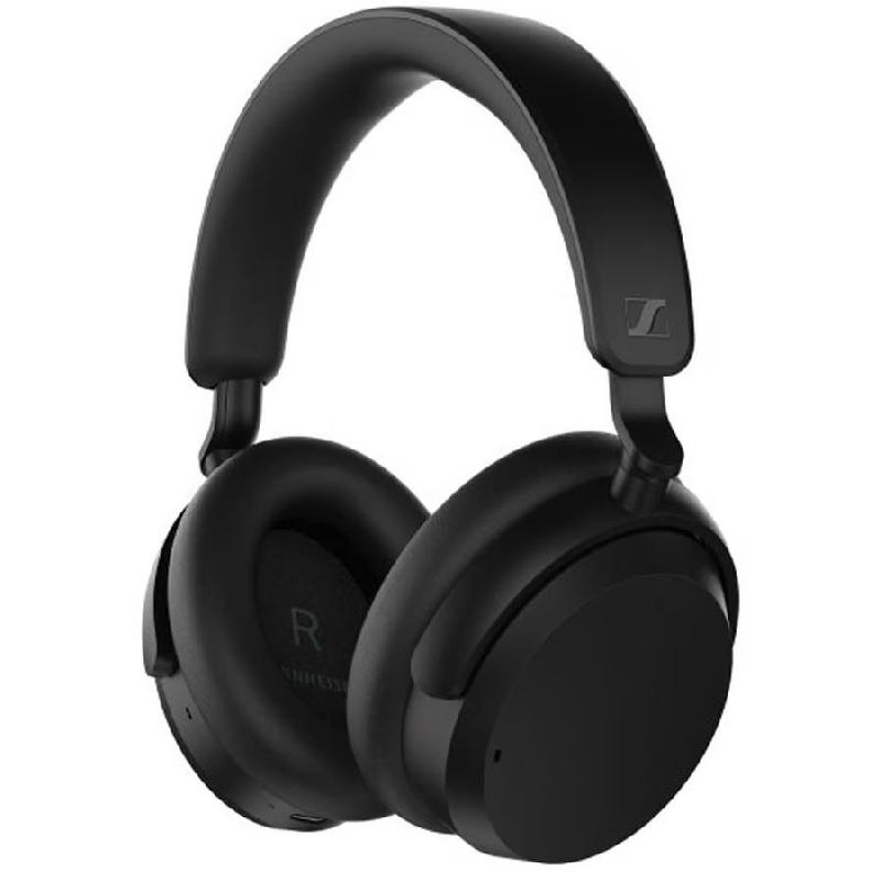 Sennheiser ACCENTUM Plus On-Ear Headphones, Adaptive Noise Cancelling, Bluetooth, USB (Charging), Built-in Microphone, Black