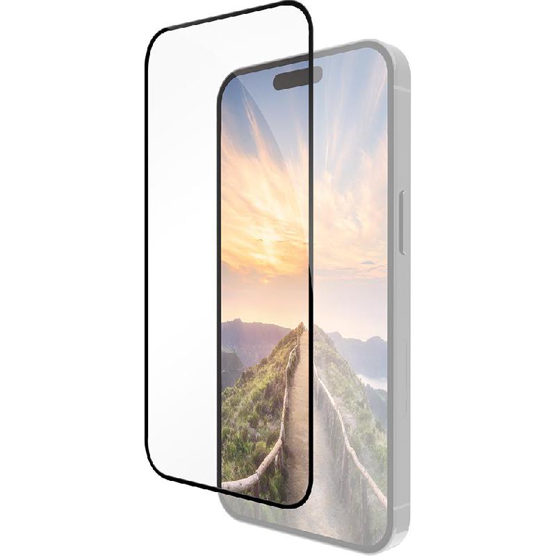 DBRAMANTE1928 Eco-shield Smartphone Screen Protector, for iPhone 16 Pro Max, Black Edge