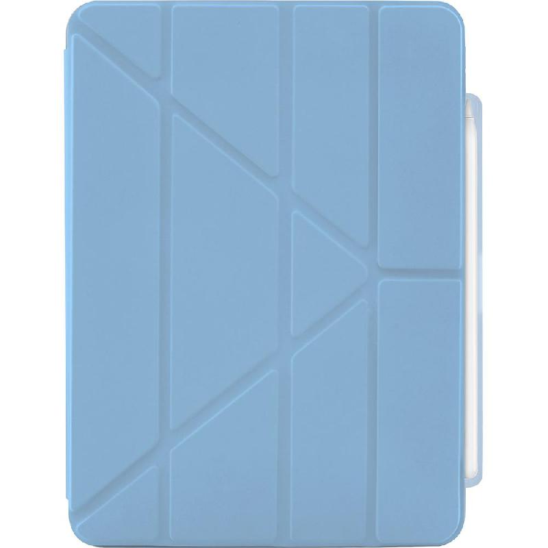 PIPETTO Origami No3 Pencil Folio Tablet Case, for iPad Air 11 M3/iPad Air 11 M2, Light Blue