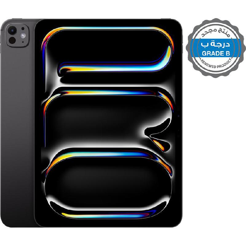 Renewed Grade B Apple iPad Pro 11 M4 2024, Tablet - 5G, 11", 512 GB, 9-core CPU, Space Black