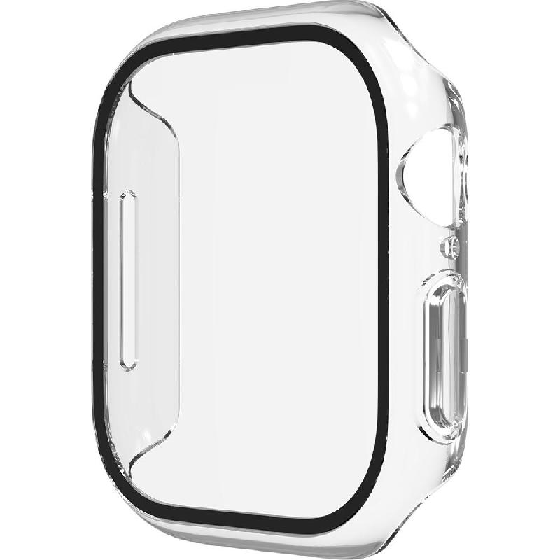 Zagg Glass Elite 360 Smartwatch Screen Protector, for Apple Watch Series 11 46/Watch Series 10 46, PC Bumper/Glass, Silky, Smooth Feel