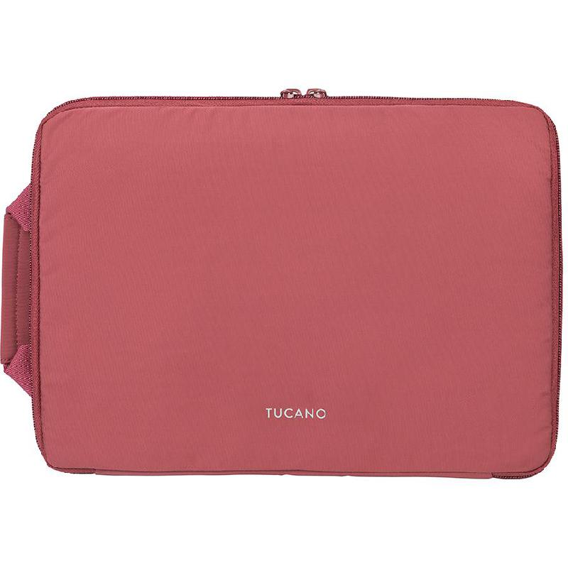 TUCANO SANDY Laptop Sleeve, for 13"/14" Screen Size, Burgundy — 2