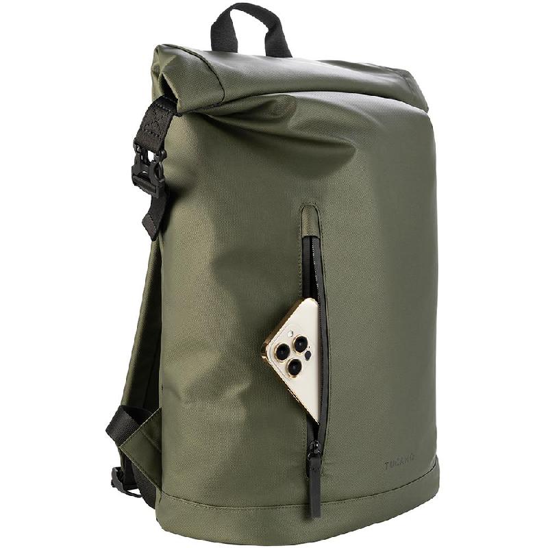 TUCANO ROLLO Laptop Backpack, for 15.6"/16" (Device), Military Green — 4