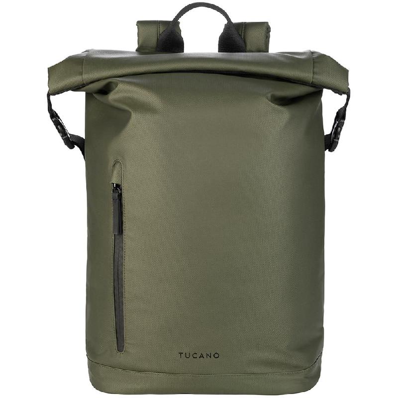 TUCANO ROLLO Laptop Backpack, for 15.6"/16" (Device), Military Green