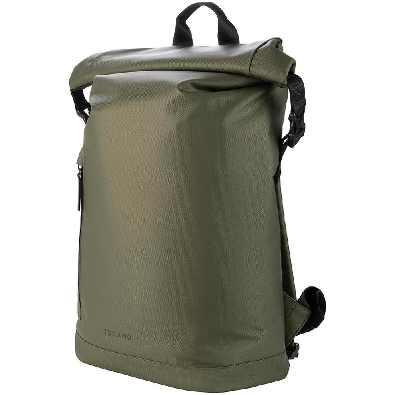 TUCANO ROLLO Laptop Backpack, for 15.6"/16" (Device), Military Green — 2