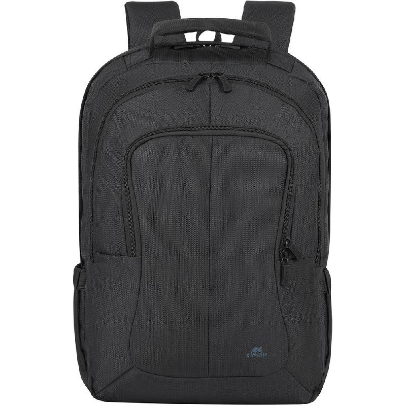 Rivacase ECO Bulker Laptop Backpack, for 17.3" (Device), Black