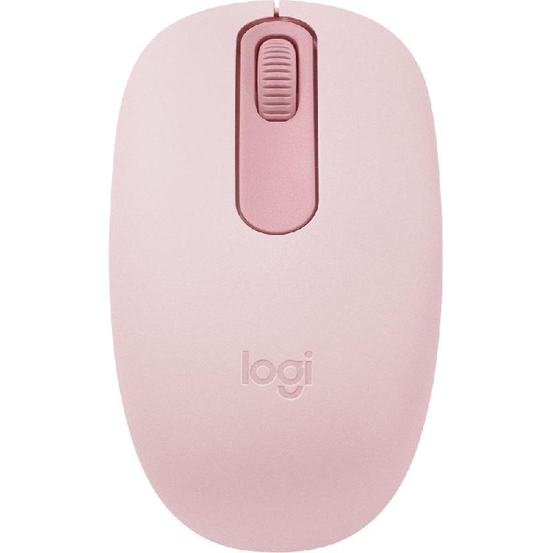 Logitech M196 Mouse, Bluetooth, Optical, 1000 dpi, Rose