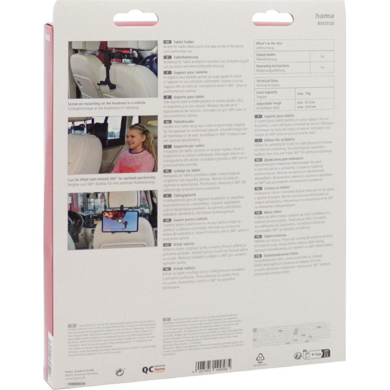 Hama Tablet Stand, Black — 3