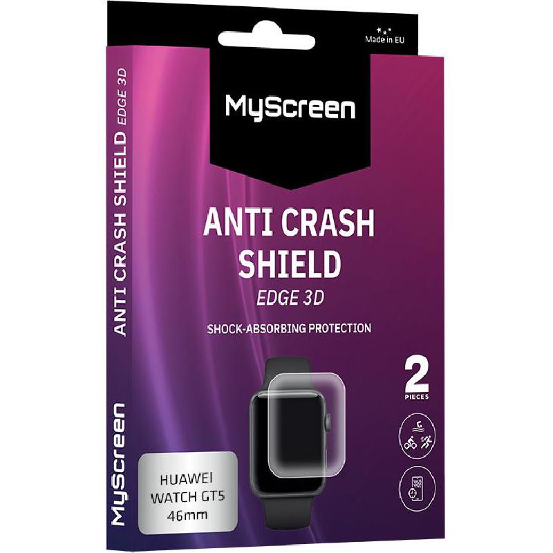 MyScreenPROTECTOR AntiCRASH Shield Smartwatch Screen Protector, for Huawei Watch GT 5 46