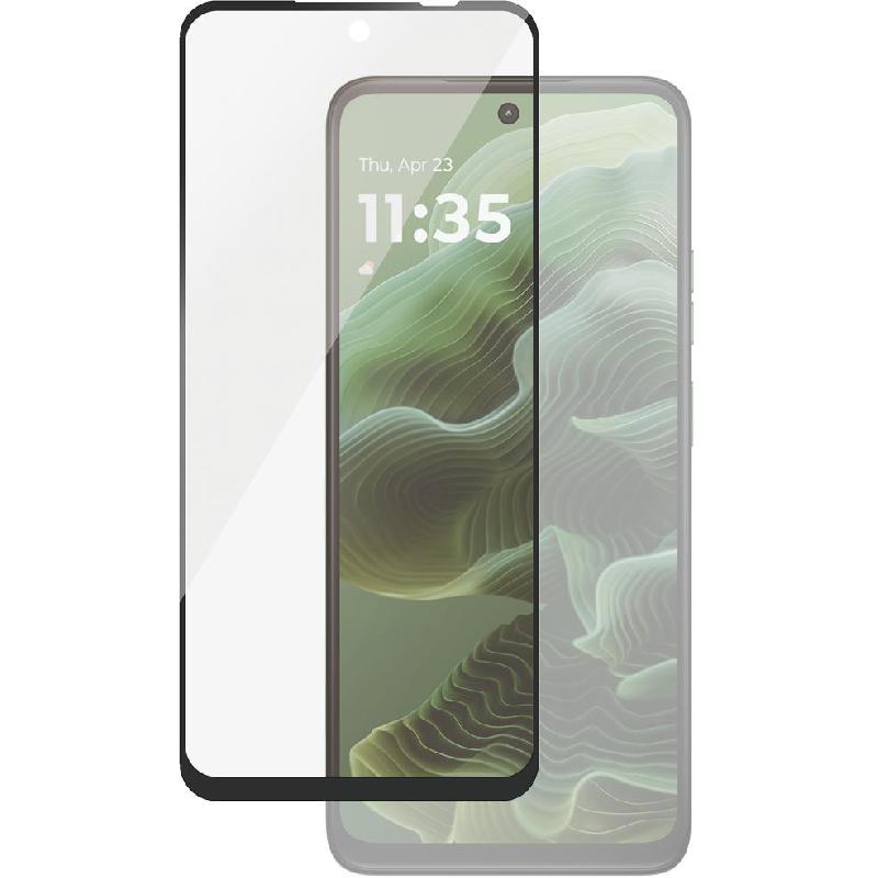 PanzerGlass SAFE Case Friendly Smartphone Screen Protector, for Motorola moto g35 5G, Tempered Glass, Edge-to-Edge, Black
