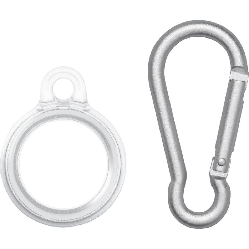 Tech21 EvoClear AirTag Case (AirTag Not Included) Item Locator Accessory, for Apple AirTag, Clear — 2